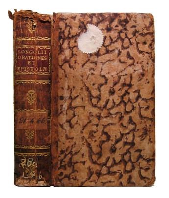 LONGOLIUS, CHRISTOPHORUS.  Orationes duae pro defensione sua ab lesae majestatis crimine [and other texts].  1530